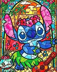 Disney Stained Glass Paint By Numbers