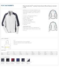 Port Authority L230 Ladies Colorblock Microfleece Jacket
