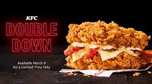 kfc double down back march 2023