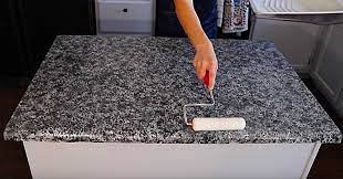 Project time is usually 4 hours of painting and 16 hours of drying time. How To Paint Faux Granite Countertops