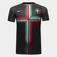 Retrospecto da seleção de portugal na eurocopa. Camisa Selecao Portugal Dry Squad Ss Nike Masculina Preto Verde Netshoes
