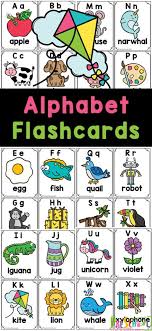 abc letter alphabet flash cards printable