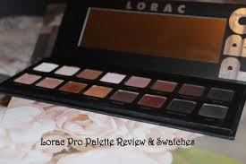lorac pro palette review and swatches
