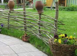 Фото плетеных изгородей в ландшафтном дизайне