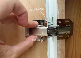 install hidden hinges on cabinets