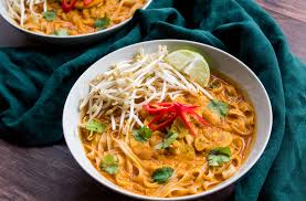 y vegan thai curry noodle soup