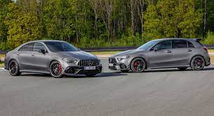 New Mercedes Amg A45 Cla 45 Set New Pricing Heights For Compact Cars Carscoops