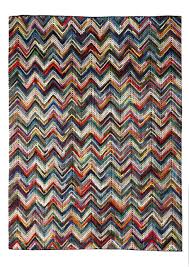 missoni multi colored felted rug from