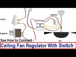 ceiling fan regulator with switch