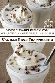 sugar free vanilla bean frappuccino