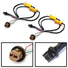 The circuit for the led brake light may be witnessed above, and it looks pretty straightforward. 7443 T20 Led Turn Signal Brake Light Hyper Flash Bulb Out Fix Wiring Adapters Ebay