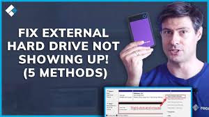External, internal, and hard drives do not show up to varying levels. How To Fix External Hard Drive Not Showing Up Youtube