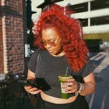 Dying my hair half pink/white. 20 Inspiring Black Girls With Red Hair 2020 Trends