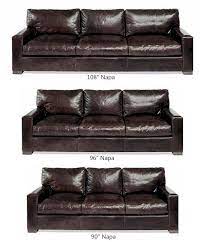 Napa Oversized Seating Leather Sofa Set