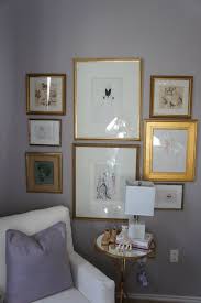 Lilac Gray Paint Colors Transitional