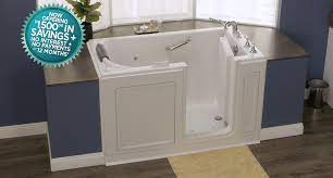 However, they are designed to maximize safety and provide therapeutic benefits to individuals with mobility challenges. Walk In Bathtubs Safety Tubs For Seniors American Standard Walk In Tubs