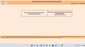 karnataka board kseeb sslc result 2022