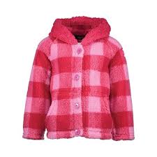 Girls Obermeyer Avenger Fleece Jacket Size Xs 46 49 Sugar Berry