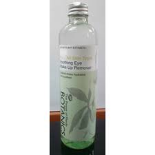 skin type soothing eye make up remover