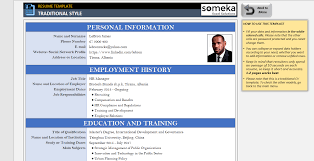Creating your perfect resume with our professional templates is fast and easy. Excel Resume Template 5 Different Cv Templates In Excel