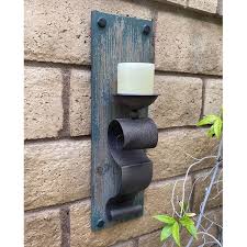 Is the perfect complement for rustic, lodge, and industrial interiors. Farmhouse Rustic Wood Candle Wall Sconce Set Of 2 Overstock 32038353