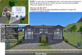 Mod The Sims Grey Goose Duplex 2