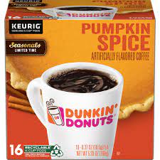 is the dunkin donuts pumpkin coffee