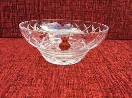 Crystal Cut Glass Bowl