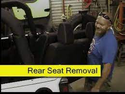 Jeep Wrangler Jk Rear Seat Removal How