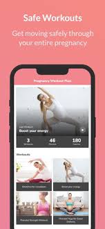 pregnancy workout plan on the app