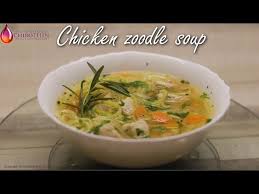 with chirothin en zoodle soup