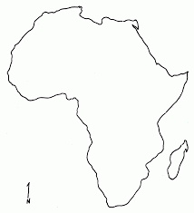 Businessmapsaustralia map of africa custom political colour. The Continent Of Africa Coloring Page Coloring Home