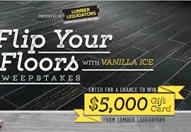 lumber liquidators sweepstakes and