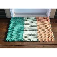 nylon rope woven door mat size 41 x