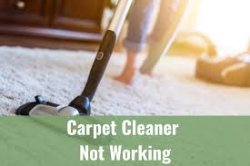 carpet cleaner not working ready to diy