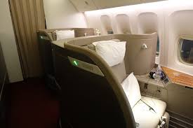 review cathay pacific 777 first cl