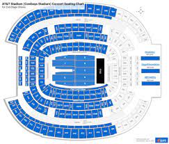 at t stadium seating charts