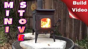 homemade mini wood burning stove you