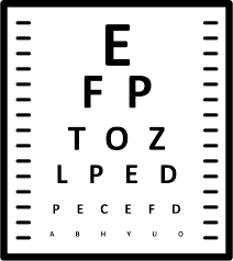 Eye Chart Svg Png Icon Free Download 63829