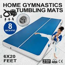 20 6 6ft air gym track floor inflatable