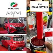 Perodua Myvi R76 Cranberry Red 2k