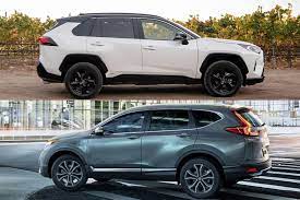 Whether you're a family of five or simply prefer a vehicle with a little more versatility, a compact suv can be a great choice. 2021 Toyota Rav4 Vs 2021 Honda Cr V Which Is Better Autotrader