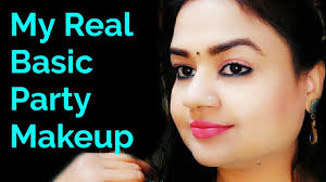 birthday party simple makeup look with