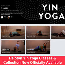 peloton yin yoga cles collection