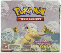 We did not find results for: Pokemon Sword Shield Vivid Voltage Booster Box Da Card World