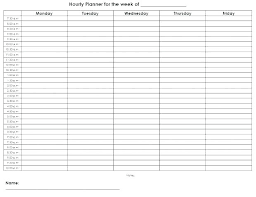 Daily Planner Word Template About The Lesson Plan Template