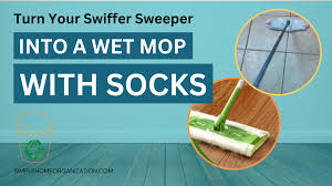 swiffer sweeper into a wet mop