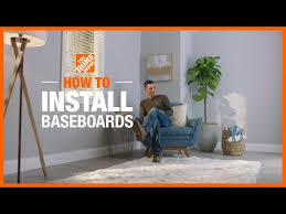 how to install baseboards the