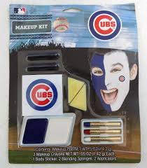 chicago cubs makeup kit baseball team