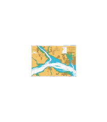 British Admiralty Nautical Chart 2036 The Solent And Southampton Water